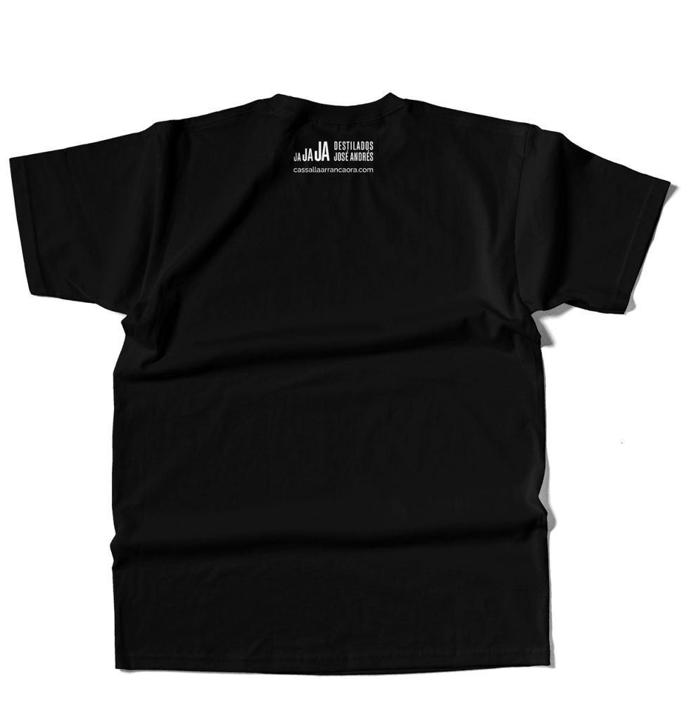 Camiseta arrancaora vista trasera
