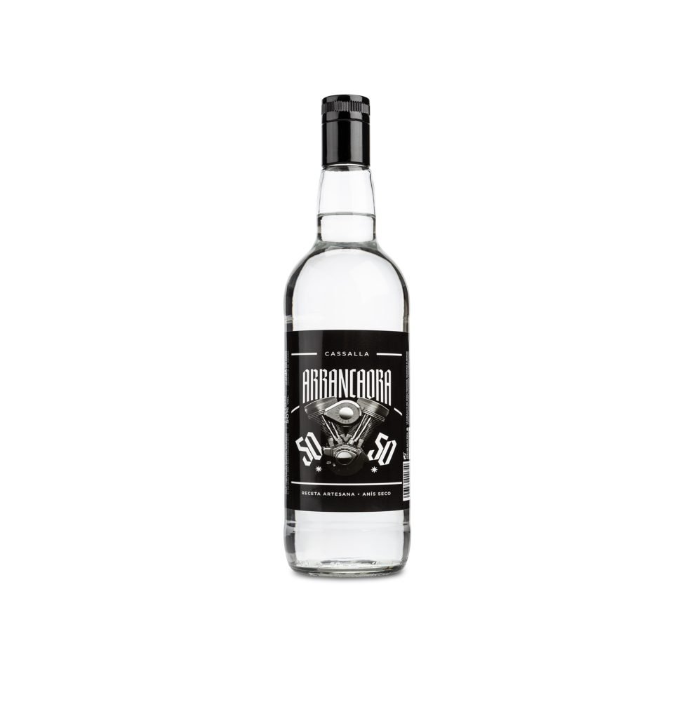Botella de cassalla arrancaora 1l destilados josé andrés