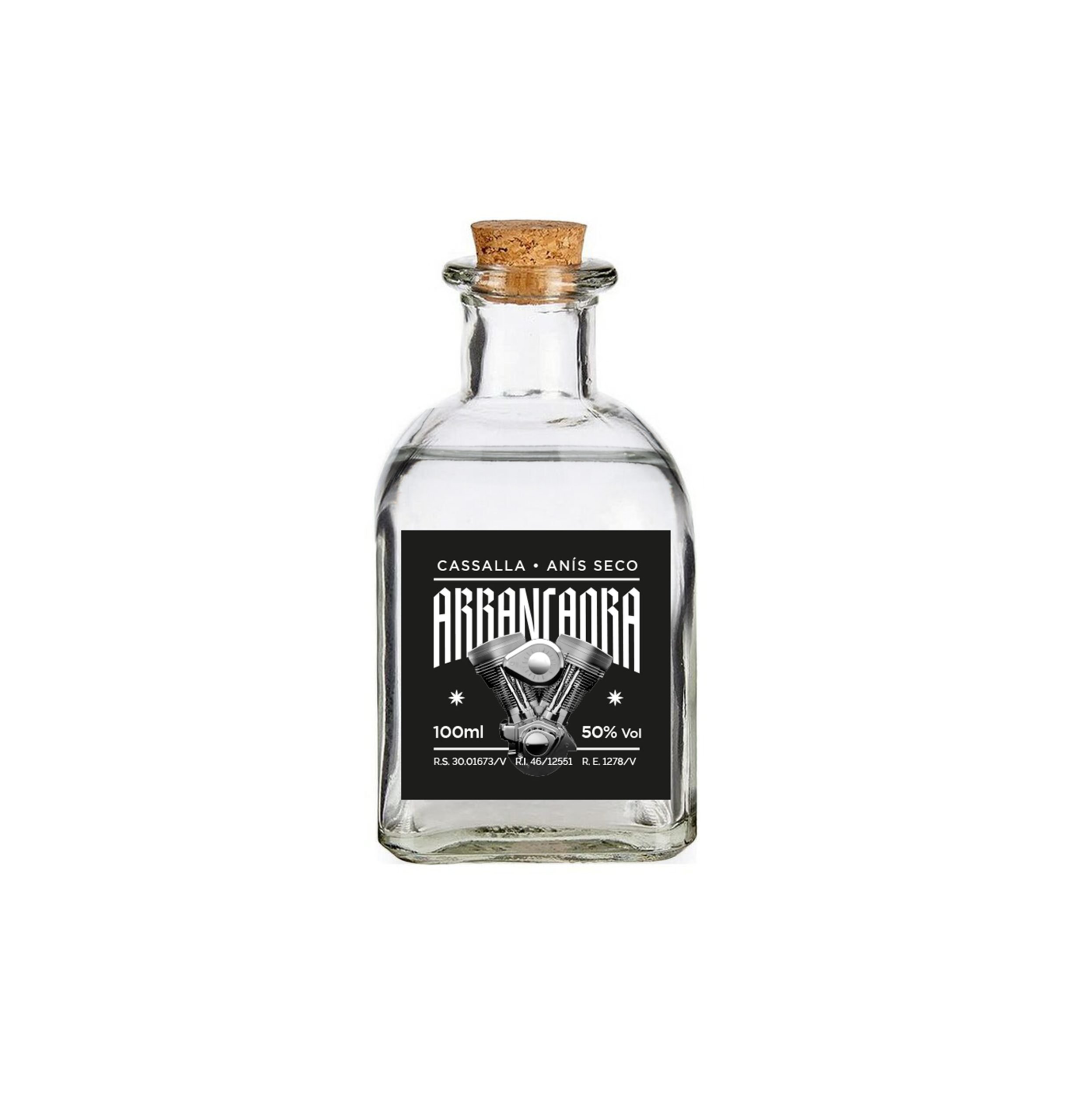 Botella miniatura cassalla Arrancaora 100ml